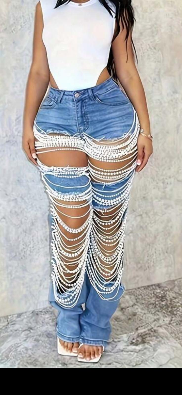 Rhinestone Luxe Jeans
